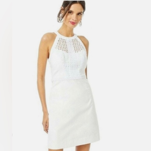 Lilly Pulitzer white Charlize dress, size 2, NWT - Picture 1 of 3
